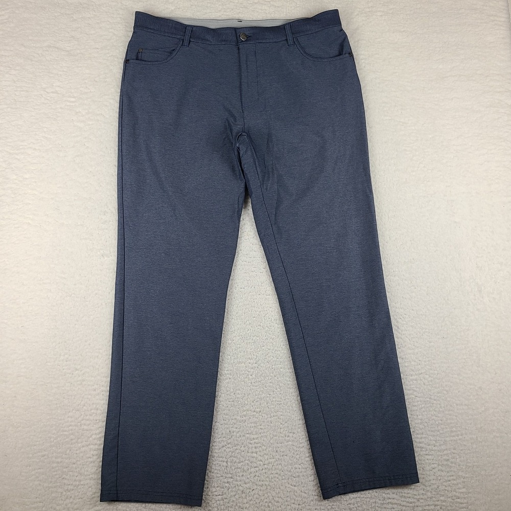 Adidas Pants Mens 36x32 Blue Navy Ultimate 365 Performance Tech Golf *